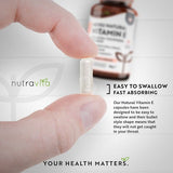 Nutravita Vitamin E 400IU - 90 Vegan Capsules