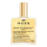 NUXE Huile Prodigieuse&amp;reg; Riche Multi-Purpose Dry Oil for Face, Body and Hair 100ml
