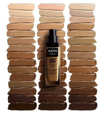 NYX Professional Makeup, Can't Stop Won't Stop Full Coverage Foundation