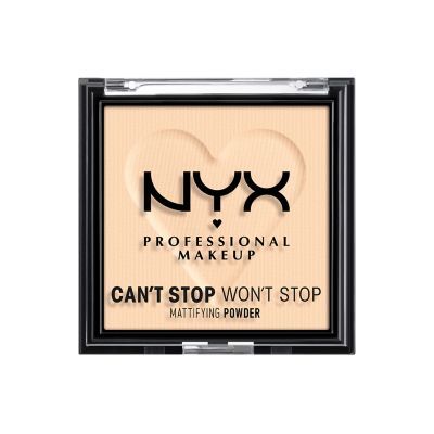 NYX Professional Makeup Can't Stop Won't Stop Mattifying Lightweight Powder 01