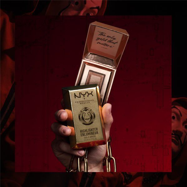 NYX Professional Makeup X Netflix Money Heist Gold Highlight