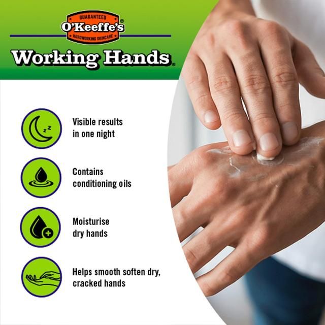 O'Keeffe's Working Hands Overnight Tube   80ml