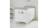 Obaby Hedgehog Cot Bed og Fibermadrass - Grå