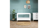 Obaby Maya Acrylic Cot Bed - Hvit