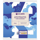Ocado 12 Butcher's Choice British Cumberland sertéskolbász 600g