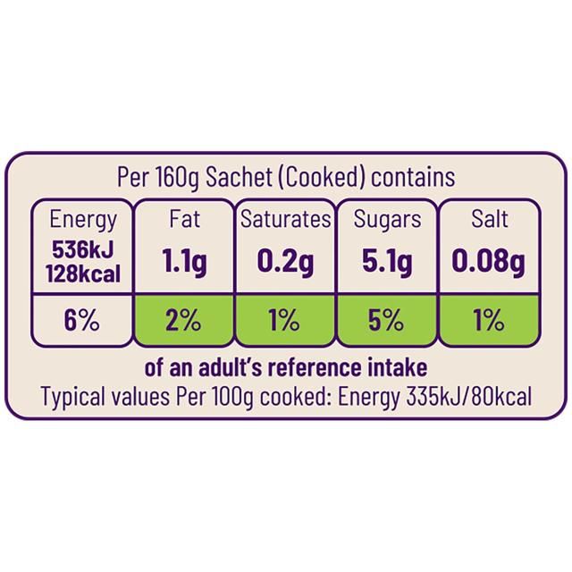 Ocado Frozen 4 Steam Bags Mixed Greens &amp;amp; Sweetcorn   640g