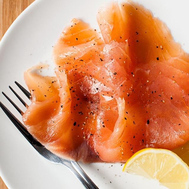 Ocado Organic Oak Smoked Salmon   100g