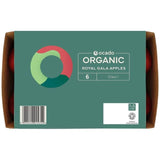 Ocado Organic Royal Gala Apples 6 לחפיסה