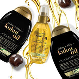 OGX Hydrate &amp;amp; Defrizz+ Kukui Oil pH Balanced Shampoo 385ml