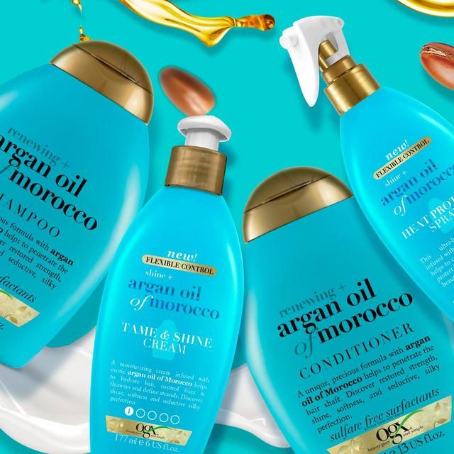 OGX Shine+ Argan Oil of Morocco Tame &amp;amp; Shine Cream   177ml