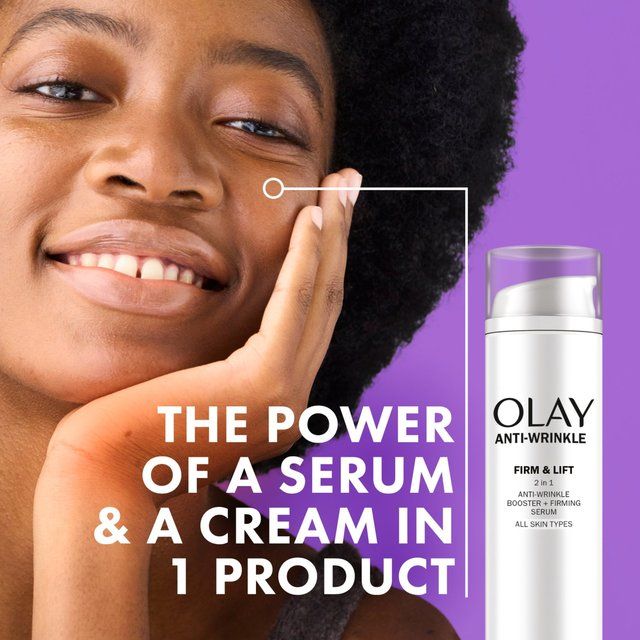 Olay Anti-Wrinkle 2 In 1 Day Cream &amp;amp; Serum   50ml