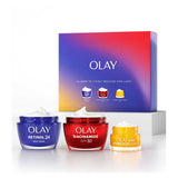 Olay Project Protect Day &amp; Nattfuktighetskrem &amp; Øyekrem gavesett