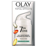 Olay Total Effects Anti-Ageing 7-in-1 Fragrance Free Moisturiser   37ml