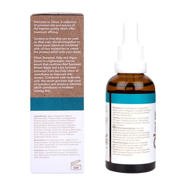 Oleus Seaweed, Kelp &amp;amp; Algae Serum 50ml