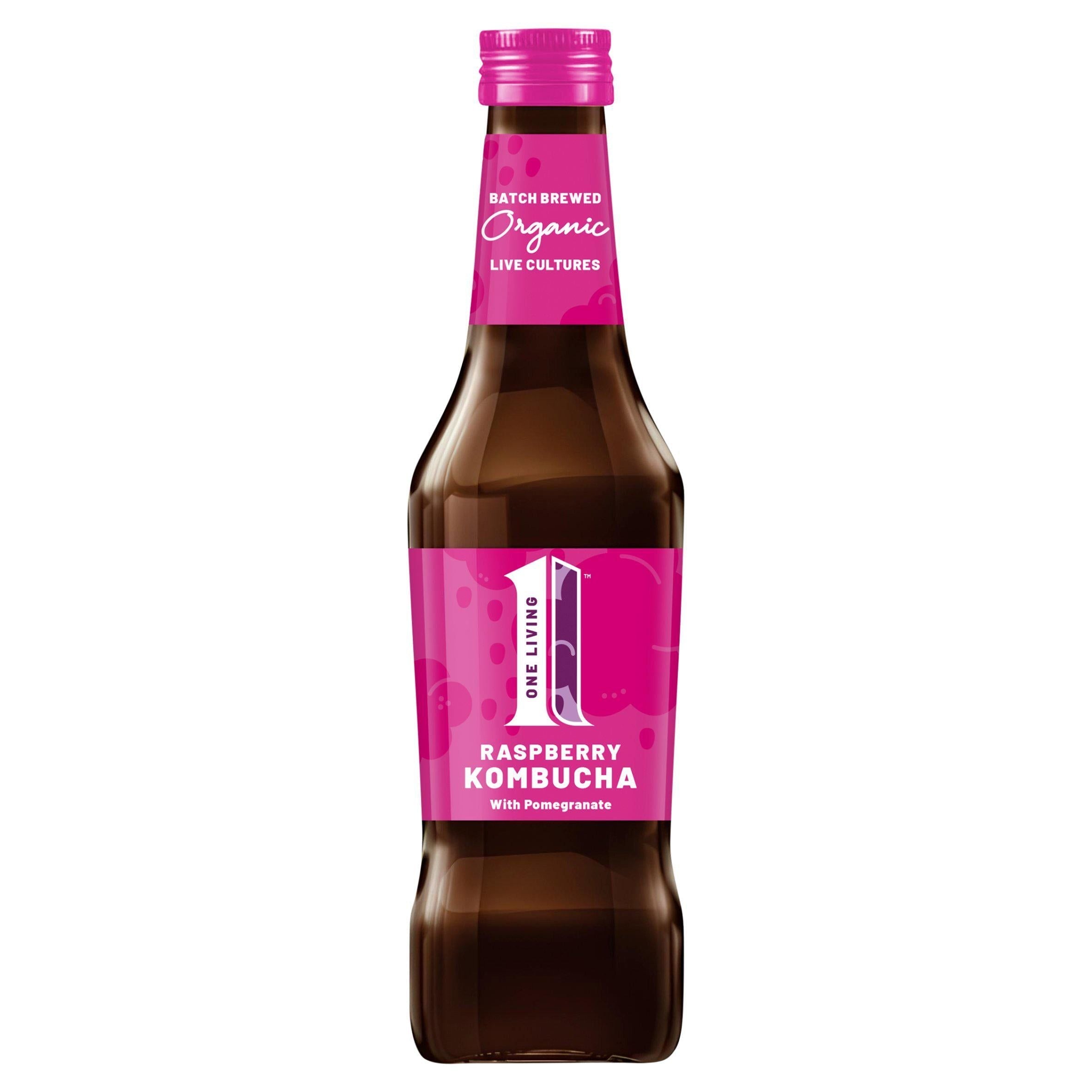 One Living Raspberry Kombucha gránátalmával 275 ml