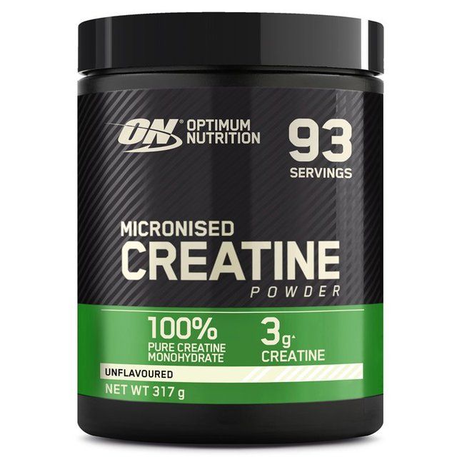 Optimal Nutrition Kreatinpulver uten smak 317g