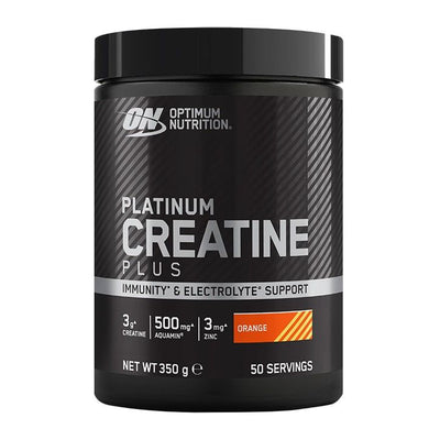 Holland & Barrett Optimum Nutrition Platinum Kreatin Pluss Appelsin 350g - Kjøp online hos McGrocer