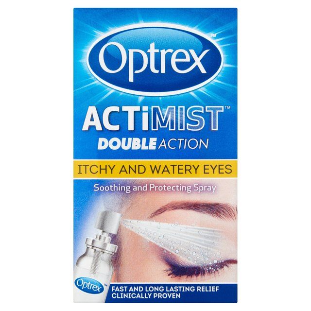 Optrex ActiMist Double Action Spray Itchy Eyes   10ml