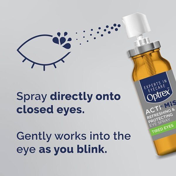 Optrex ActiMist kettős hatású spray fáradt, feszült szemekre 10 ml