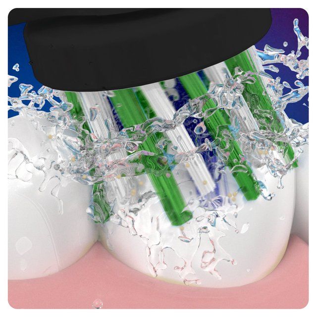 Oral B Crossaction Toothbrush Heads Black   8 per pack