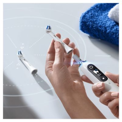 Oral-B iO Specialised Clean Replacement Electric Toothbrush Heads, 2 Pack