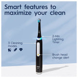 Oral-B iO3 Black &amp;amp; Blue Electric Toothbrush Duo Pack + Travel Case)   2 per pack