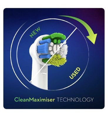 Oral-B Precision Clean tannbørstehode med CleanMaximiser Technology 4-pakning