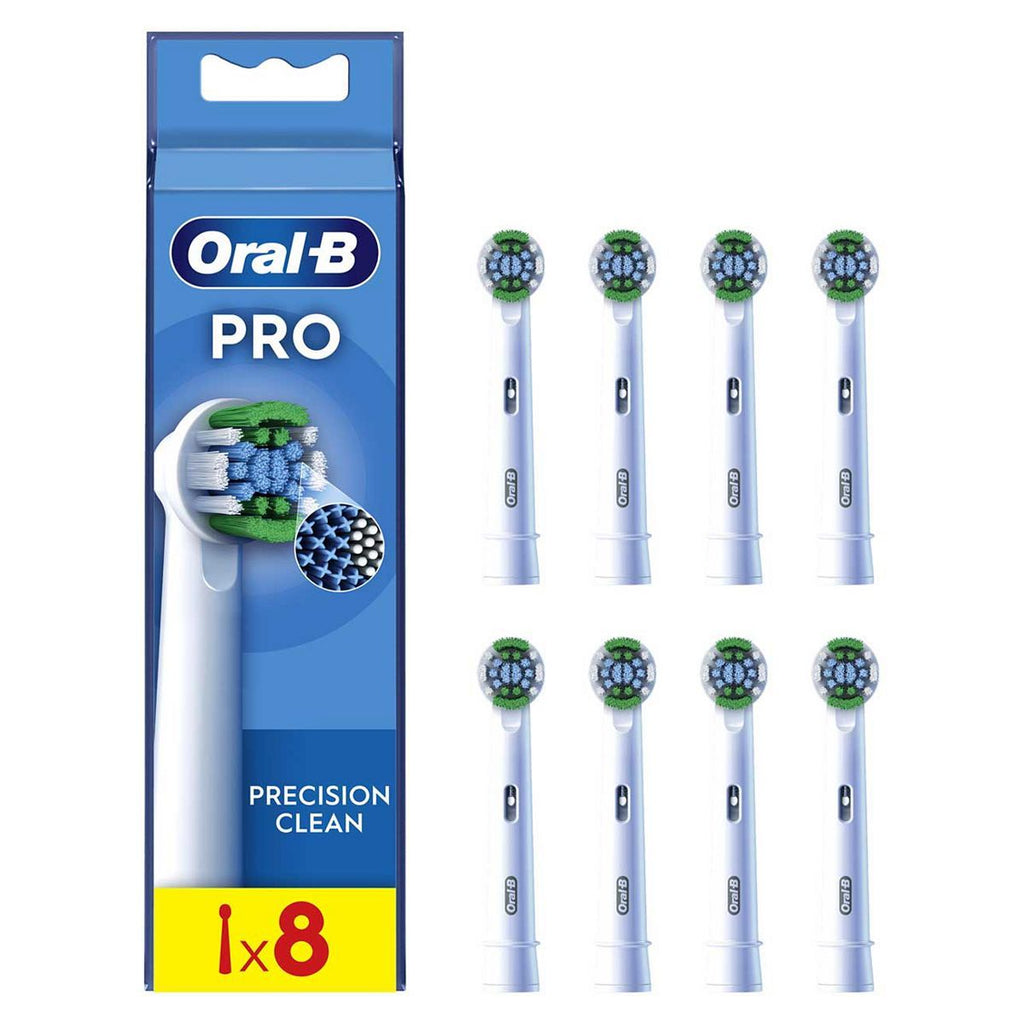 Oral-B Precision Clean tannbørstehode med CleanMaximiser-teknologi, 8 stk