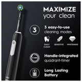 Oral-B Pro 1 Cross Action Black