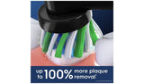 Oral-B Pro svarte elektriske tannbørstehoder - 4 stk