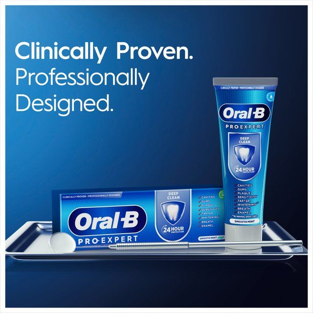 Oral-B Pro Expert Deep Clean Mint Toothpaste   75ml