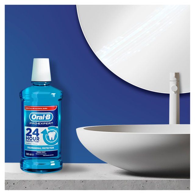 Oral-B Pro Expert Professional Protection Mouthwash   500ml