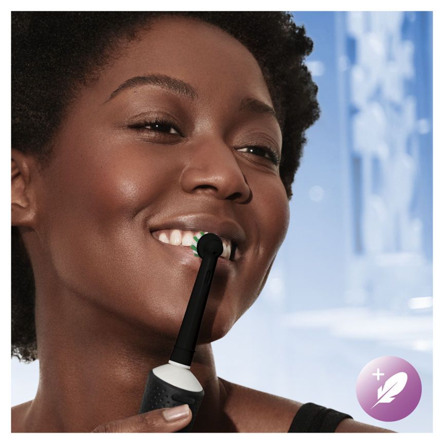 Oral-B Vitality Pro Black &amp;amp; Purple Electric Toothbrushes