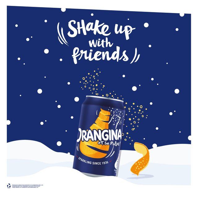 Orangina musserende fruktdrikk 6 x 330 ml