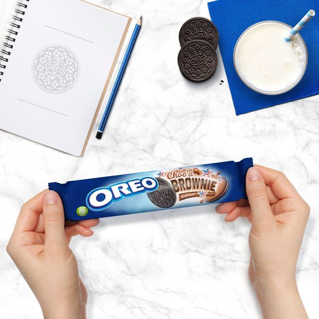 Oreo Brownie Batter Sandwich Biscuits   154g
