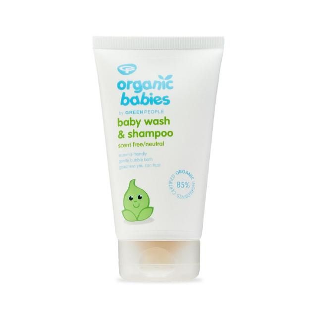 Organic Babies Scent Free Wash &amp;amp; Shampoo    150ml