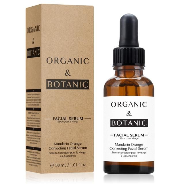 Organic &amp;amp; Botanic Mandarin Orange Correcting Facial Serum    30ml