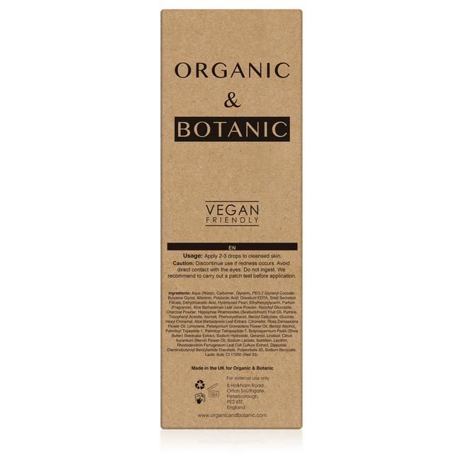 Organic &amp;amp; Botanic Mandarin Orange Correcting Facial Serum    30ml