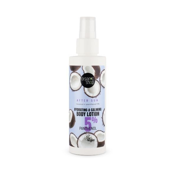Organic Shop After Sun Hydrating &amp;amp; Calming Body Lotion 150ml