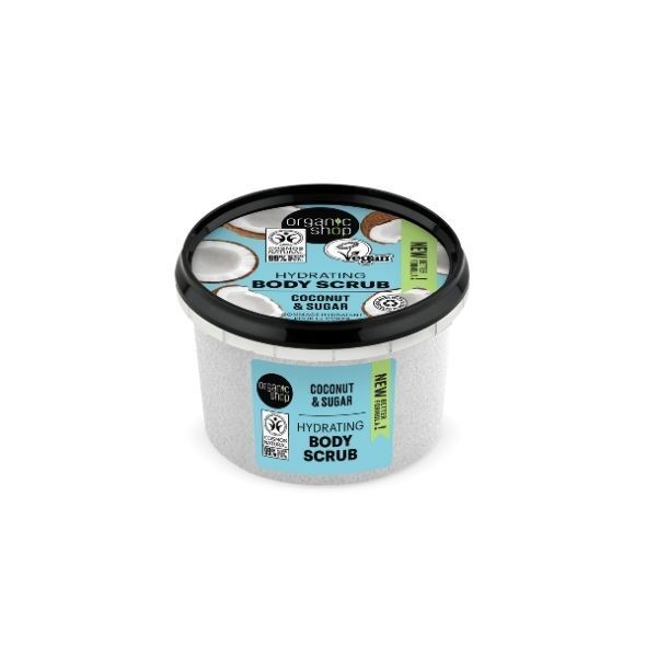 Organic Shop Hydrating Body Scrub Coconut 250ml
