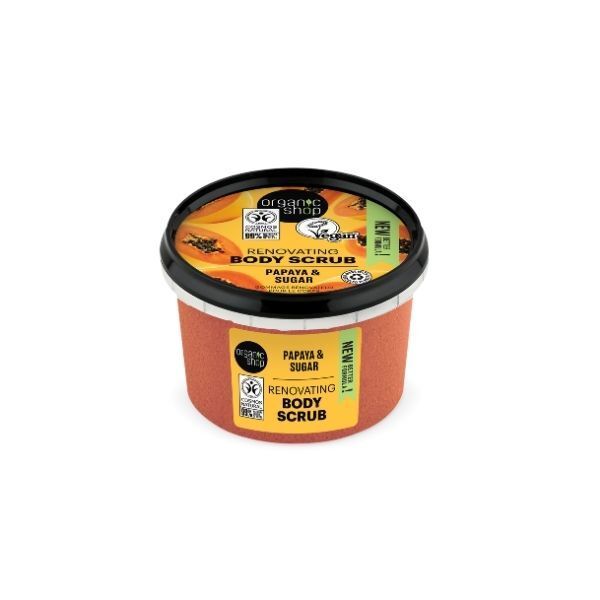 Organic Shop Renovating Body Scrub Papaya &amp;amp; Sugar 250ml