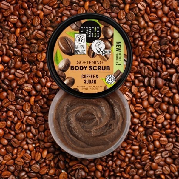 Organic Shop Softening Body Scrub Coffee &amp;amp; Sugar 250ml