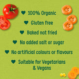 Organix Melty Tomato Organic Slices Baby Snack 7 months+   20g