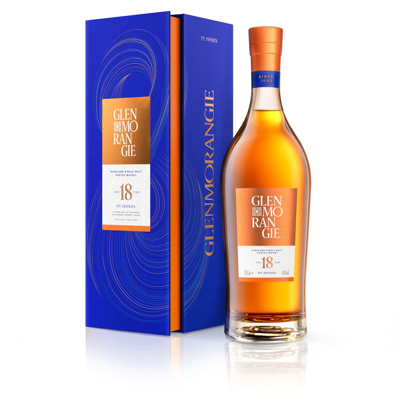 Glenmorangie 18 Year Old Scotch whisky 70cl (British brand)