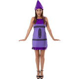 Orion Costumes Womens Purple Crayon Fancy Dress X-Large