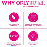 Orly 4 in 1 Breathable Treatment &amp;amp; Colour Nail Polish - Stronger Than Ever   18ml