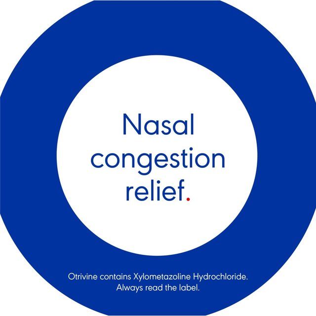 Otrivine Allergy Hayfever &amp;amp; Blocked Nose Relief Nasal Spray   10ml