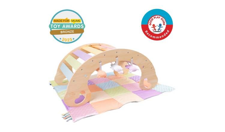 Our Little World Wooden Sensory Rocker &amp;amp; Play Gym