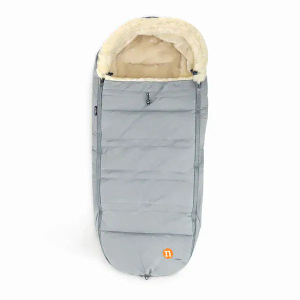 Out N About Nipper footmuff Summit Edition in Rocksalt Grey, UK version