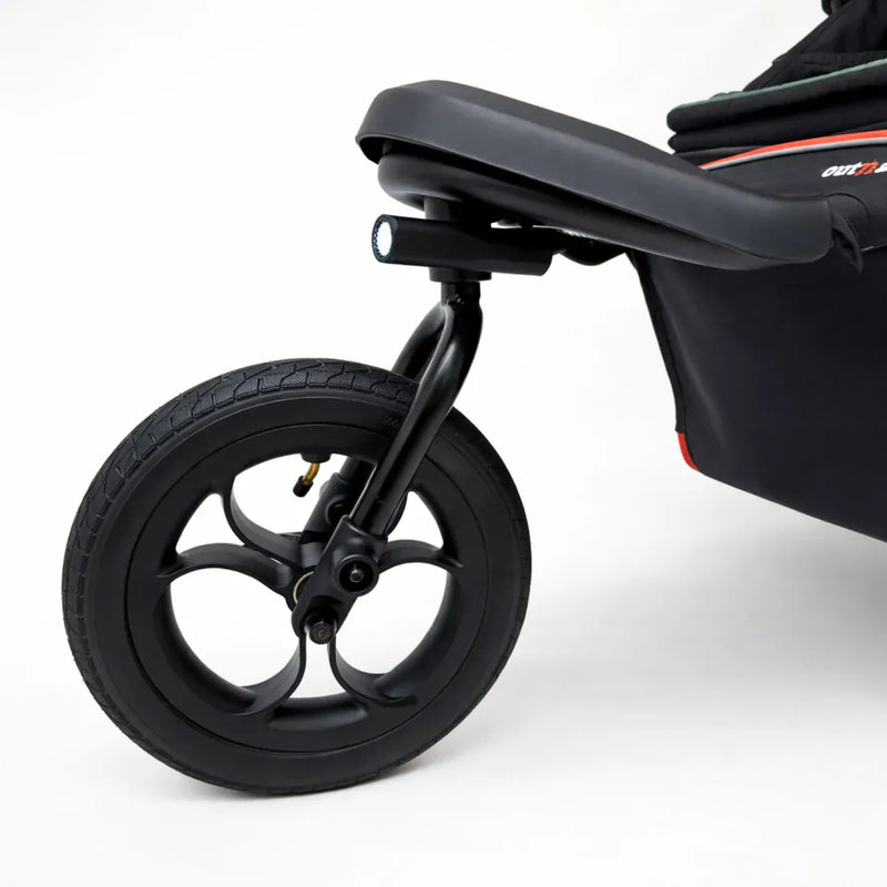 Out N About LED buggy lights front and rear (British brand)